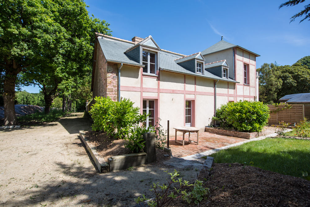 Terrasse du gîte du Bucher